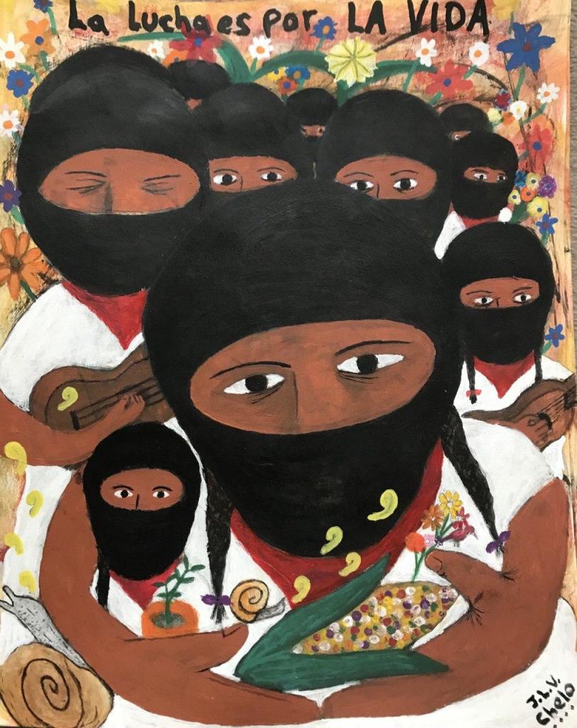 Peinture zapatiste